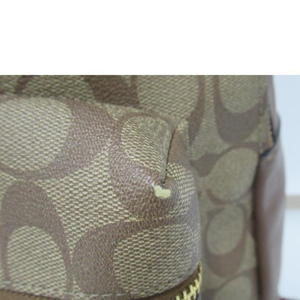 Coach Rucksack Signature Leather Bag - Picture 7 of 8